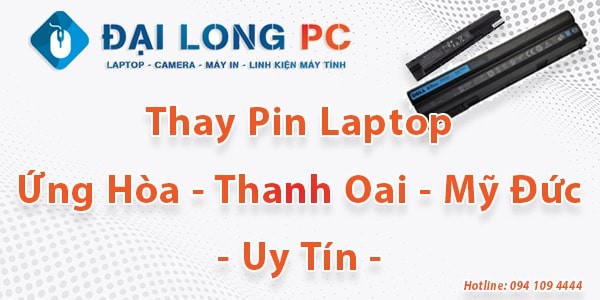 Thay Pin Laptop Huyện Ứng Hòa