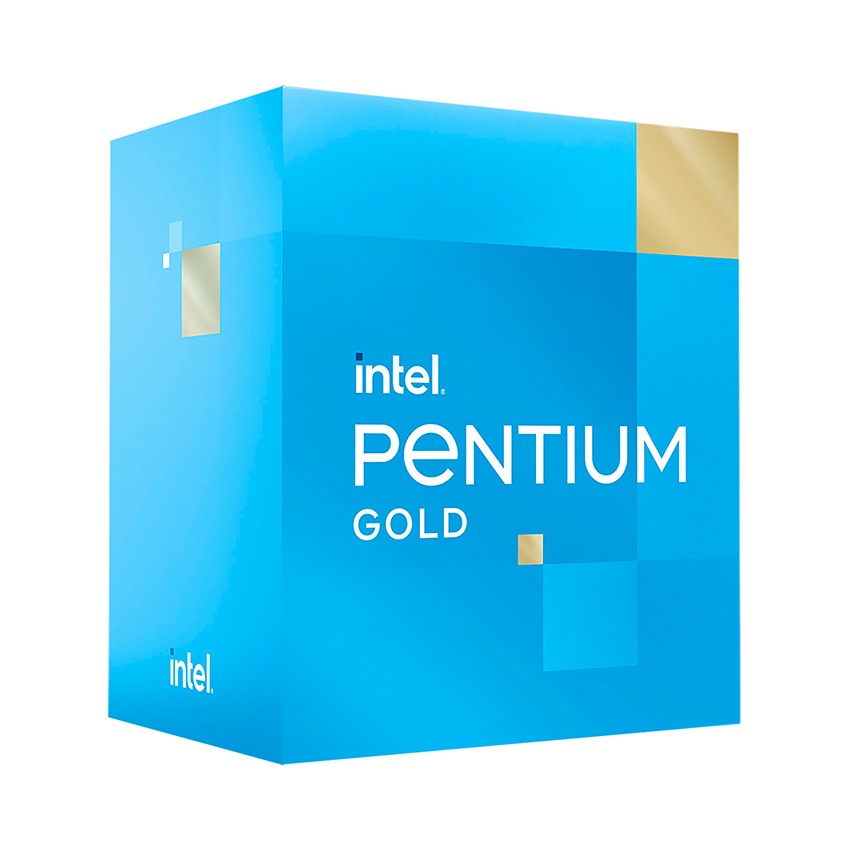 CPU INTEL  PENTIUM GOLD G7400 (3.7GHZ, 2 NHÂN 4 LUỒNG, 6MB CACHE, 46W) - SOCKET INTEL LGA 1700)