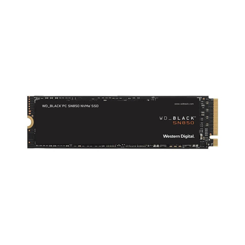 Ổ CỨNG SSD WD SN850 BLACK 1TB M.2 2280 PCIE NVME 4X4 (ĐỌC 7000MB/S - GHI 5300MB/S)-(WDS100T1X0E)