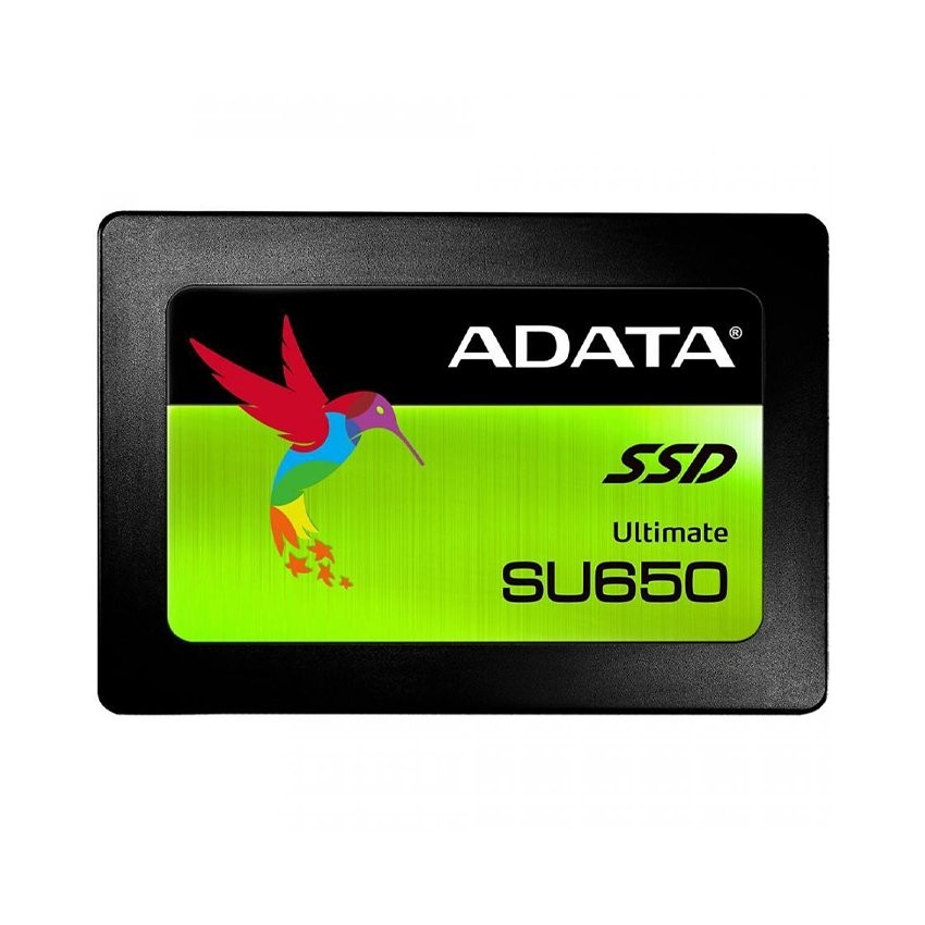 SSD ADATA SU650 480GB SATA3 2.5 INCH (ĐỌC 520MB/S, GHI 450MB/S) - (ASU650SS-480GT-R)