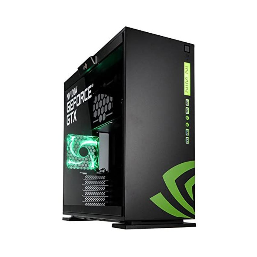 VỎ CASE IN WIN 303 NVIDIA LIMITED EDITION FULL SIDE TEMPERED GLASS MID-TOWER ĐEN